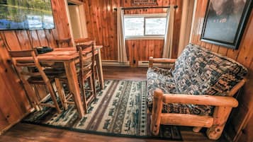 Ferienhütte, 2 Schlafzimmer | Wohnbereich