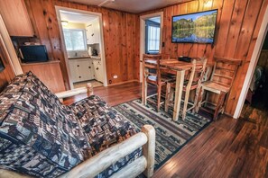 Cabin, 2 Bedrooms | Living area