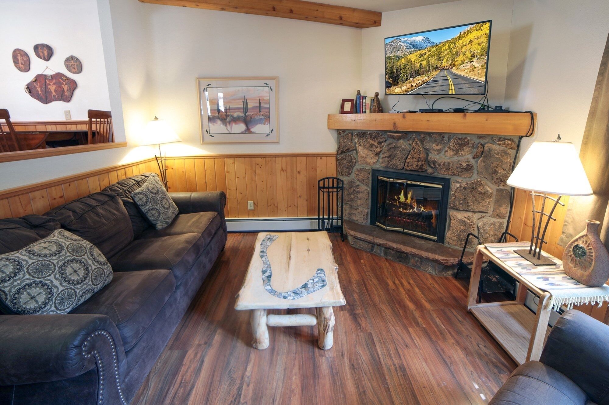 Ferienhütte, 1 Schlafzimmer | Wohnbereich