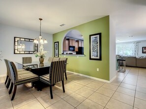 House, 6 Bedrooms | Dining - Calabria Villa Near Disney - Pool - Game Room 6 Bedroom Home (Kissimmee)