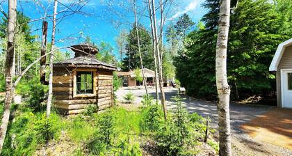 Cozy cabin on 5 acres of wooded land!