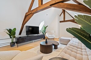 Apartamento | Área de estar | Smart TV