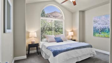 4 bedrooms, iron/ironing board, travel crib, WiFi