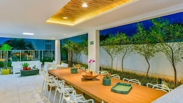 Opções para refeição ao ar livre