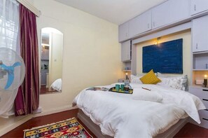 1 Schlafzimmer, Bügeleisen/Bügelbrett, kostenloses WLAN, Bettwäsche