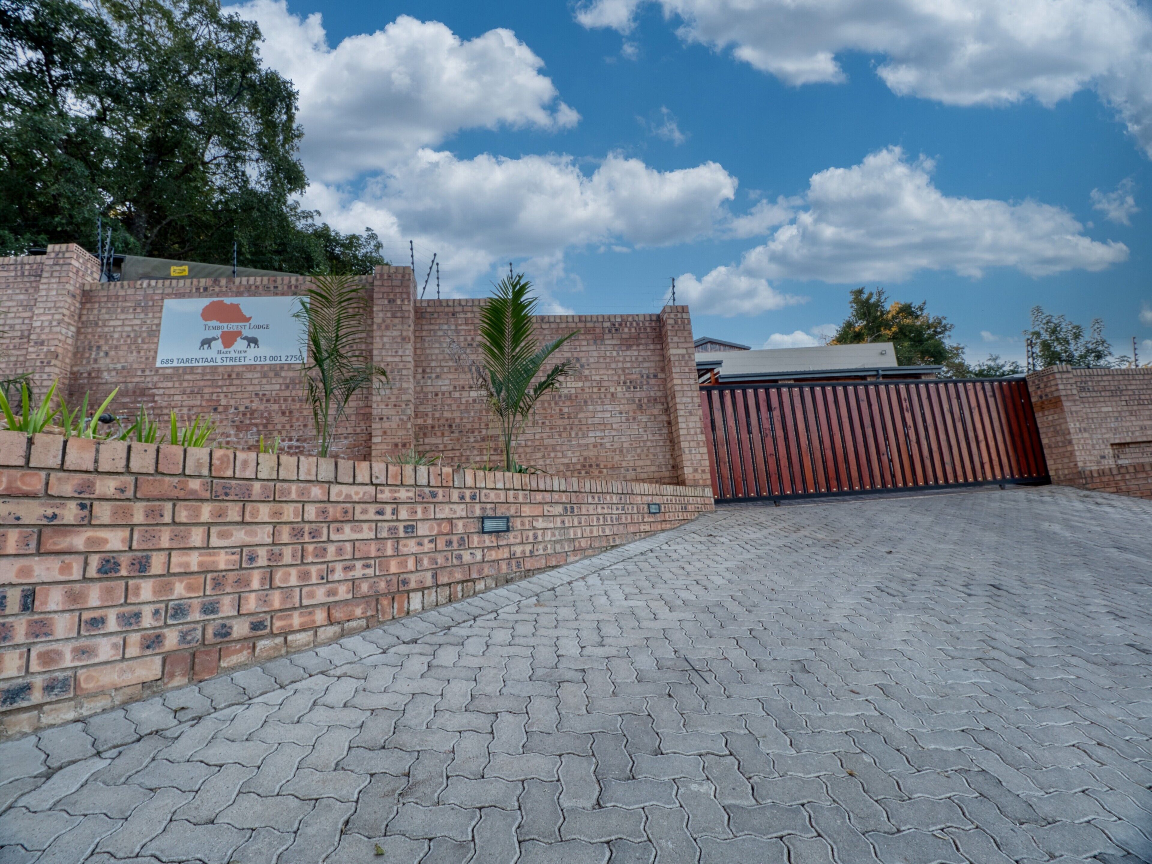 Fassade der Unterkunft