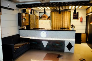 Sala de estar en el lobby