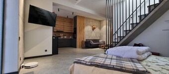 Very nice appartment with a private terrasse.