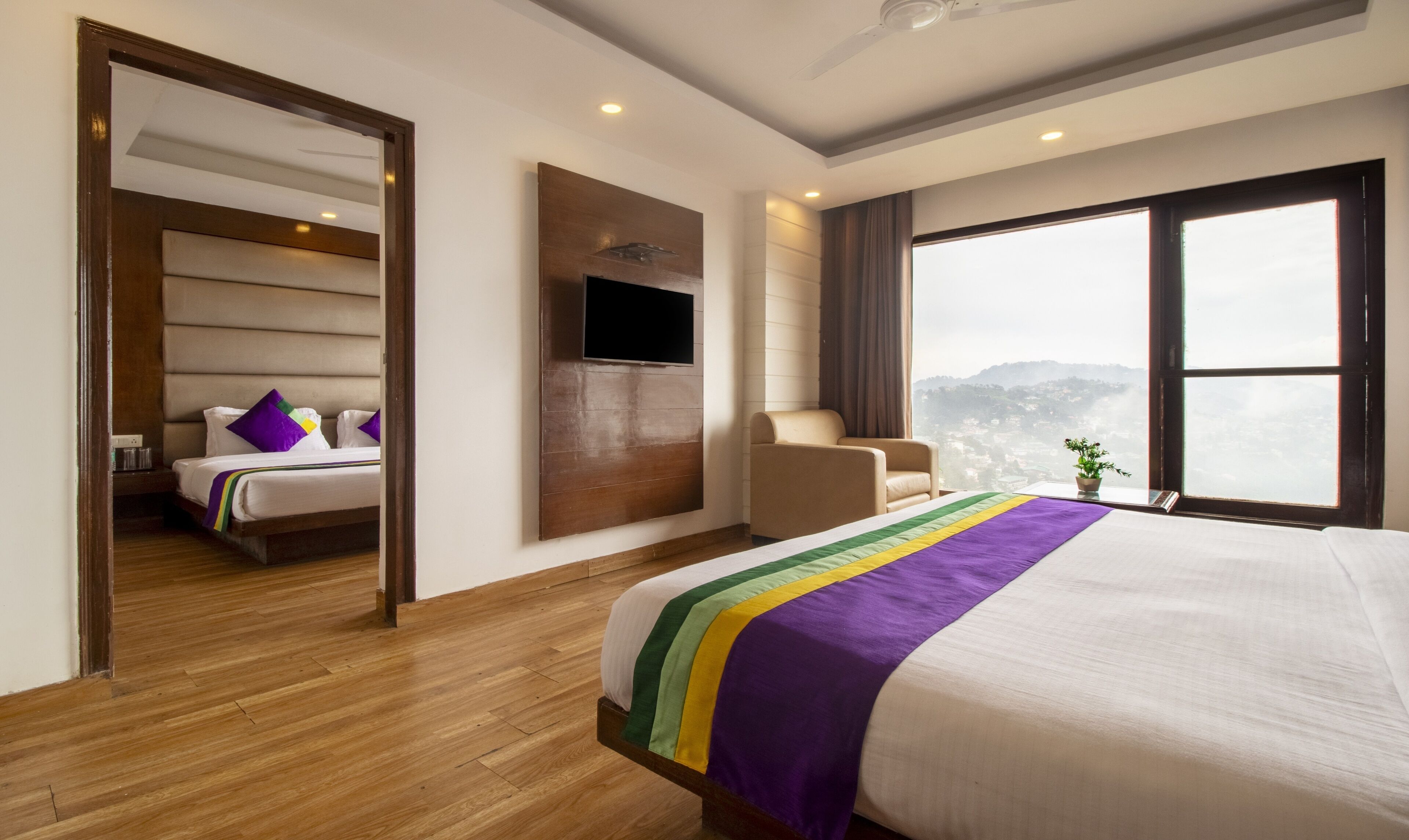 Phòng Premium | Két bảo mật tại phòng, bàn, bàn ủi/dụng cụ ủi quần áo, bộ trải giường 
