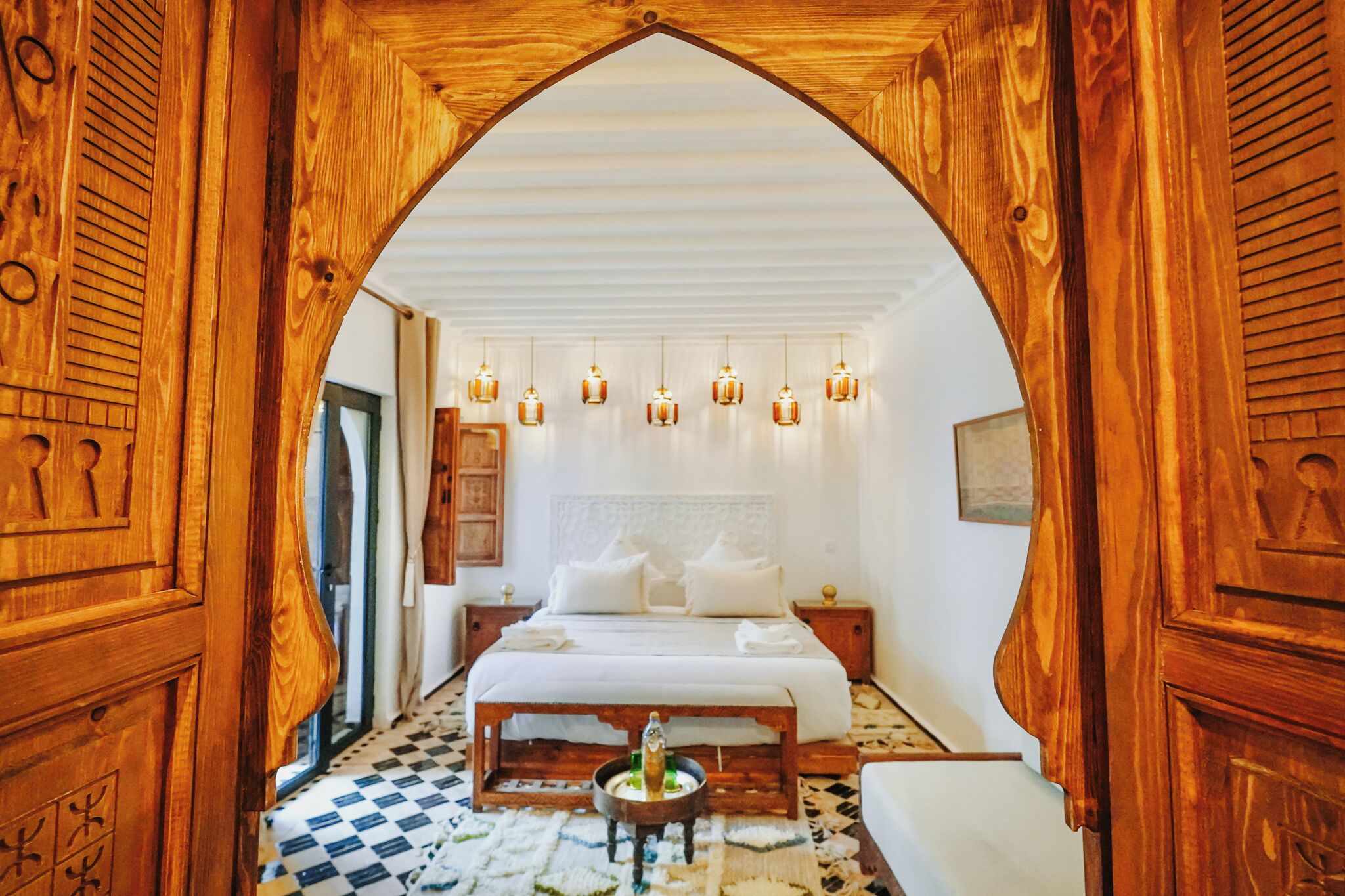 Riad Signature- Deluxe Triple Room | Cofres nos quartos, quartos à prova de som