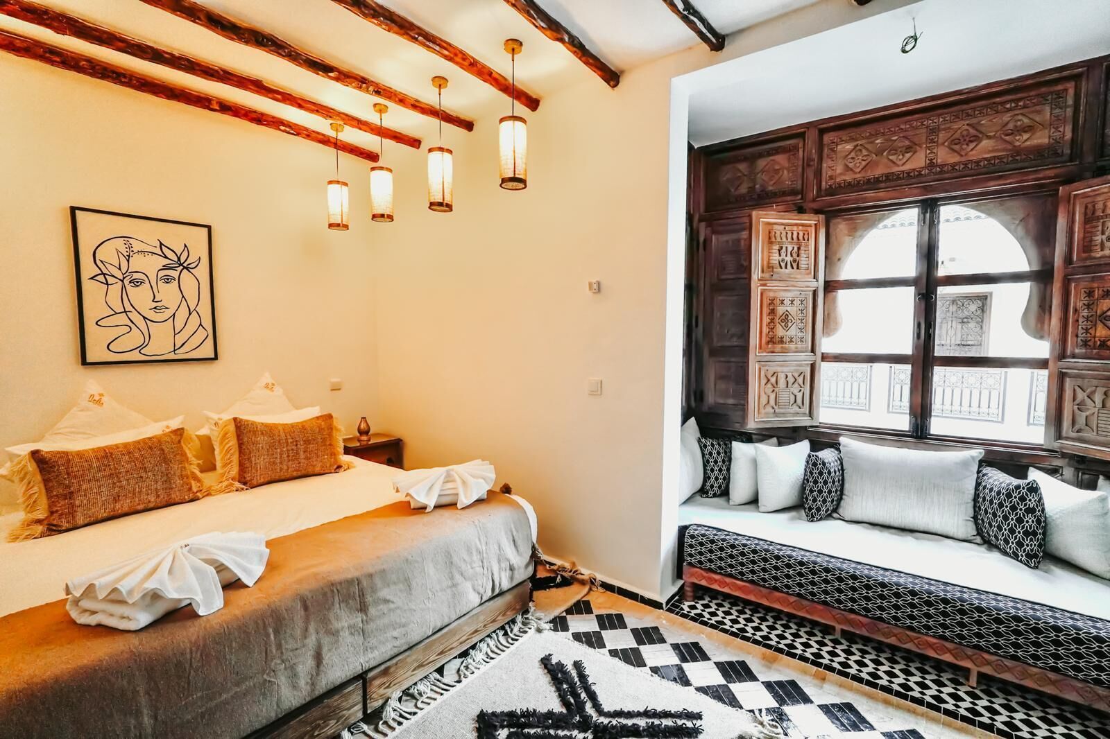 Riad Signature- Romantic Balcony | Lounge