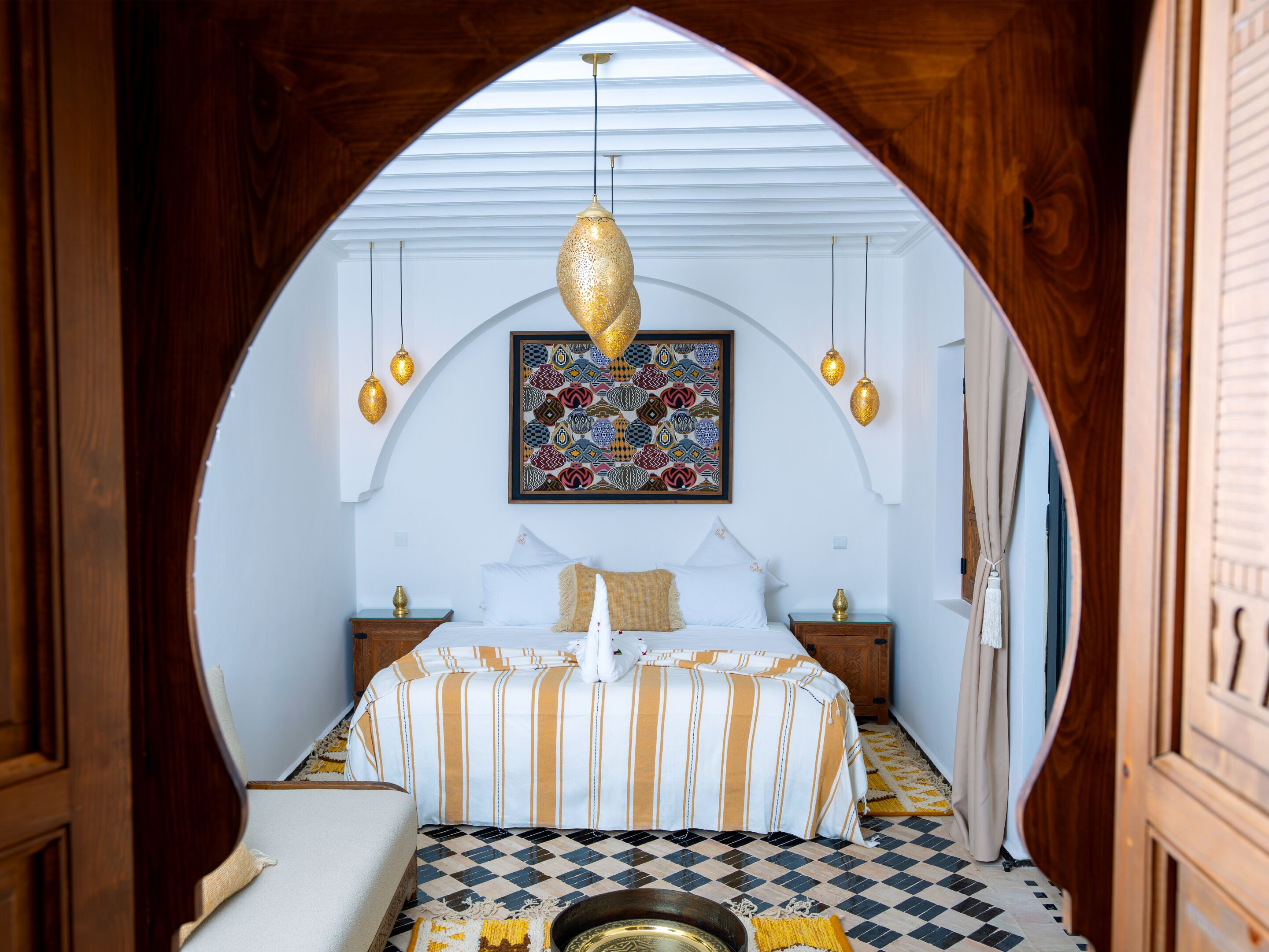Riad Signature- Deluxe Triple Room | Coffres-forts dans les chambres, chambres insonorisées
