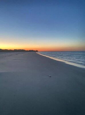 On the beach