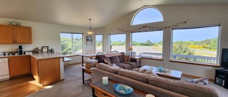 TV, fireplace, DVD player, table football