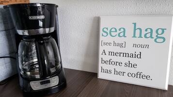 Coffee and/or coffee maker