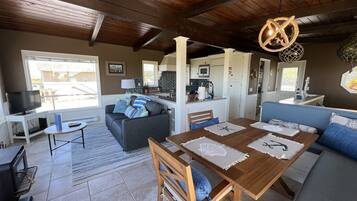 Televisión y reproductor de DVD