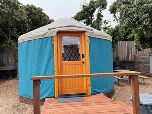Tent | 1 bedroom, bed sheets - Marina Dunes RV Resort (Marina)