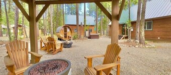 Kodiak Valley-Barrel Sauna-detached game room-Hot tub-Pet Friendly 