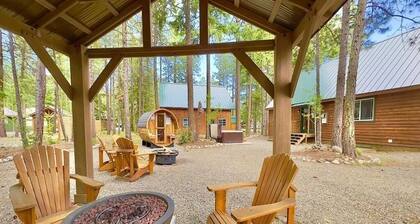 Kodiak Valley-Barrel Sauna-detached game room-Hot tub-Pet Friendly