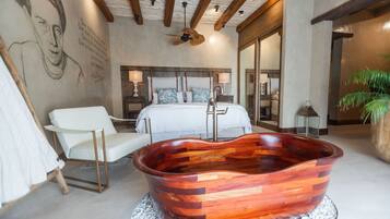 Estudi en suite | Llençols de cotó egipci, roba de llit d'alta qualitat i cobrellits