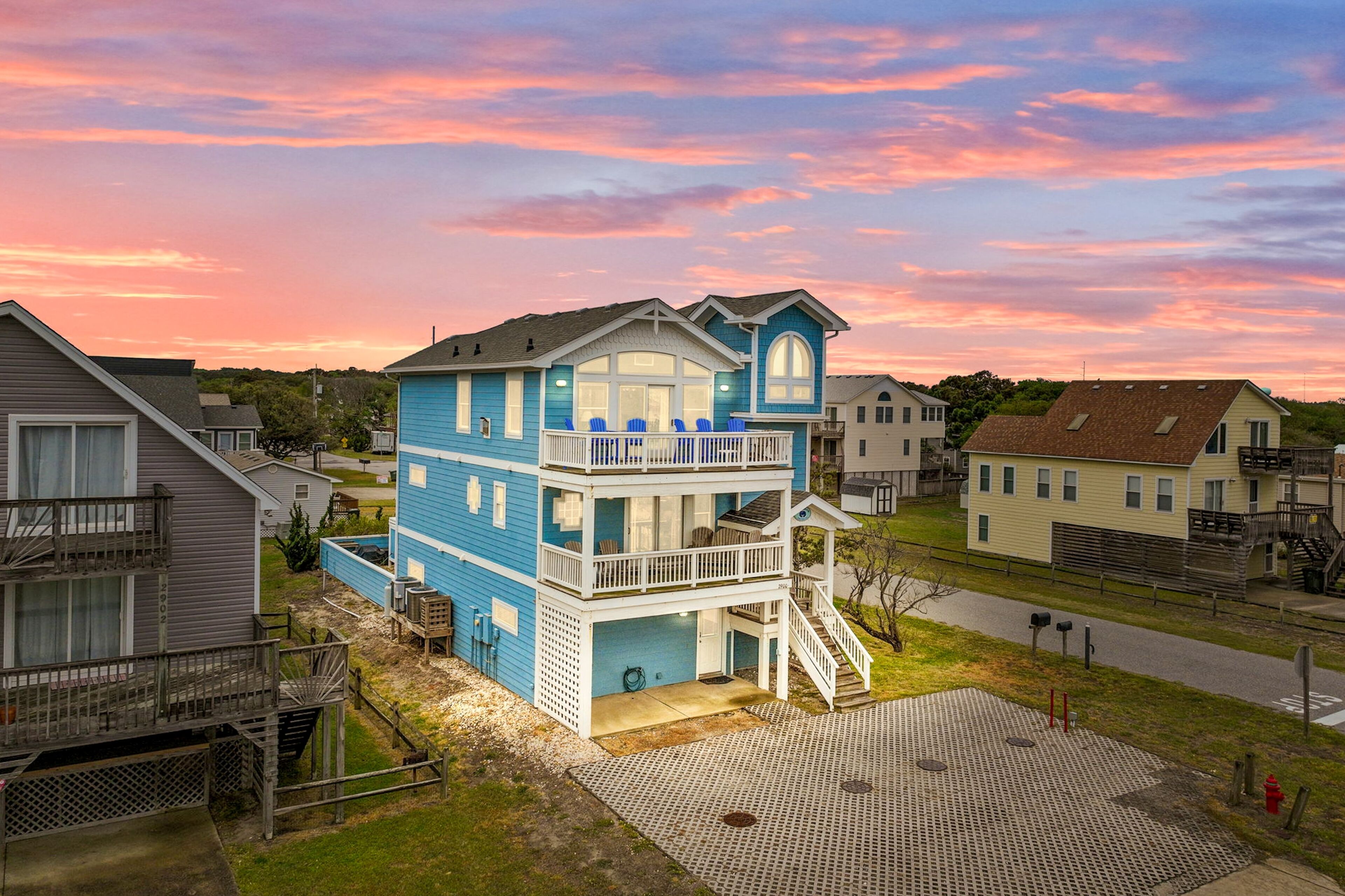 The Blue Crab | House in Nags Head with  pool, balconies, & ocean views