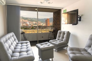 Deluxe-Apartment | Wohnbereich