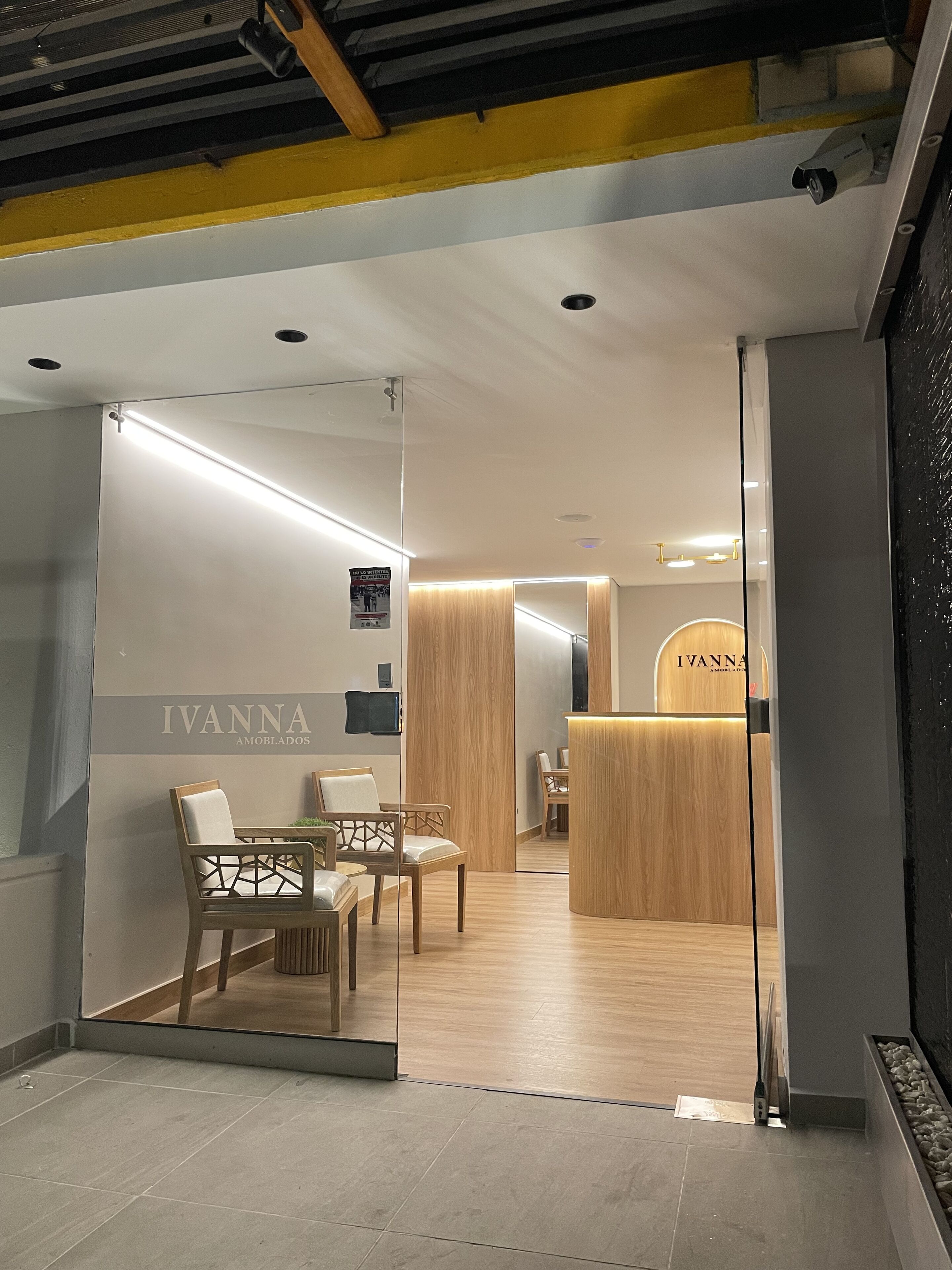 Entrée de l’hébergement