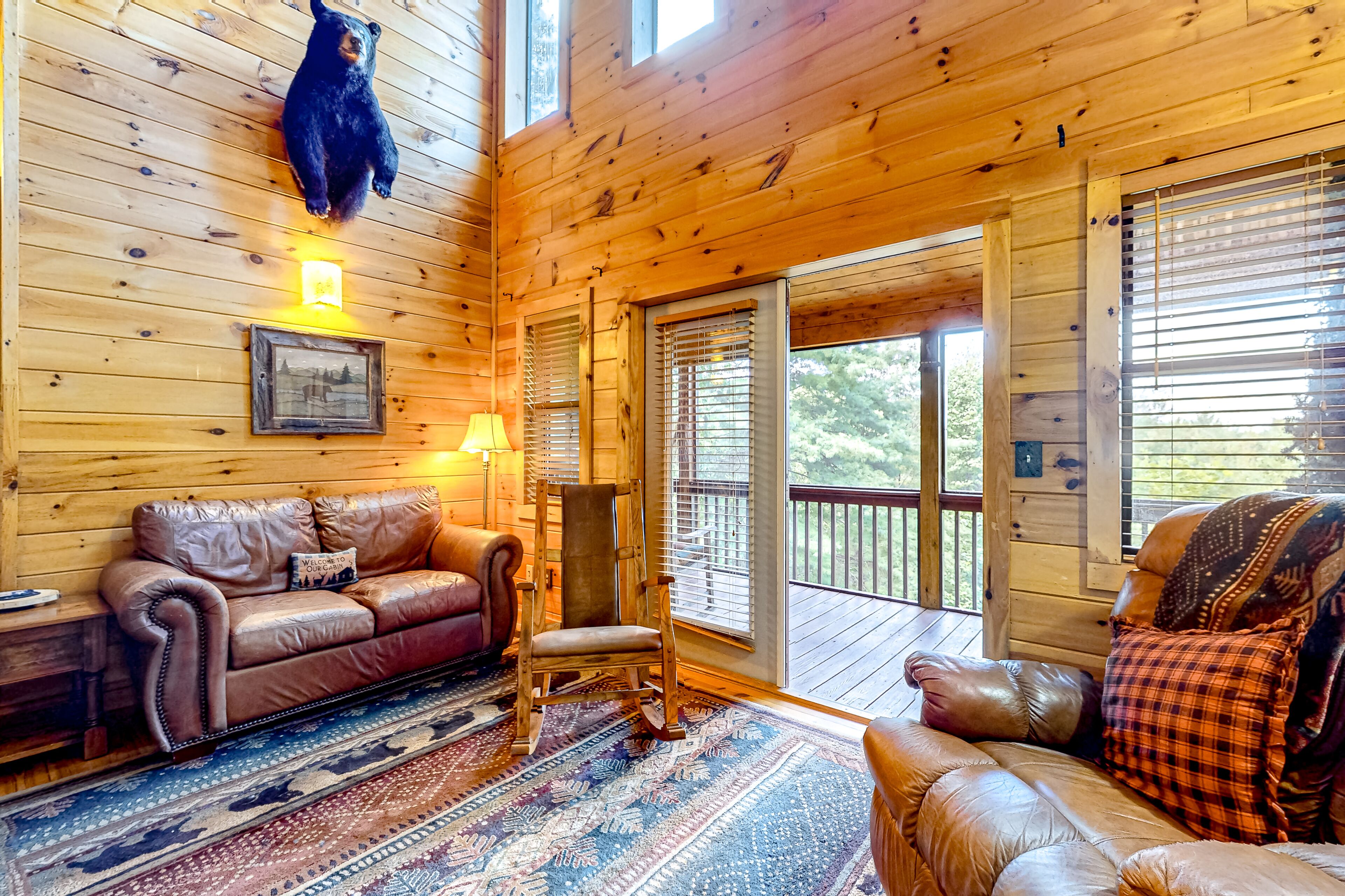 Cherokee Sunrise Cabin | Wilderness retreat with hot tub, mtn views, fireplaces