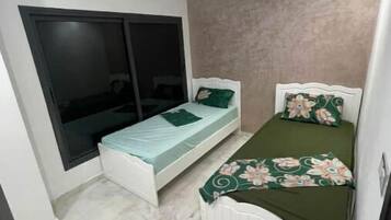 2 間睡房、Wi-Fi、床單