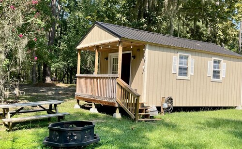 Big Cabin 1 at Elliott's Campground at the Upper End of Lake Marion in Rimini SC