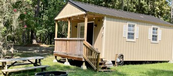 Big Cabin 1 at Elliott's Campground at the Upper End of Lake Marion in Rimini SC