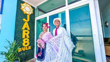 Fachada de la propiedad