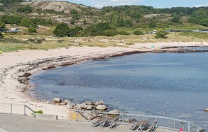Tæt på stranden