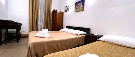 Standard Triple Room | Frette Italian sheets, premium bedding, memory foam beds, soundproofing
