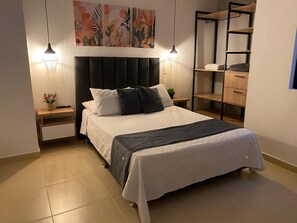 1 soveværelse, skrivebord, strygejern/strygebræt, gratis Wi-Fi