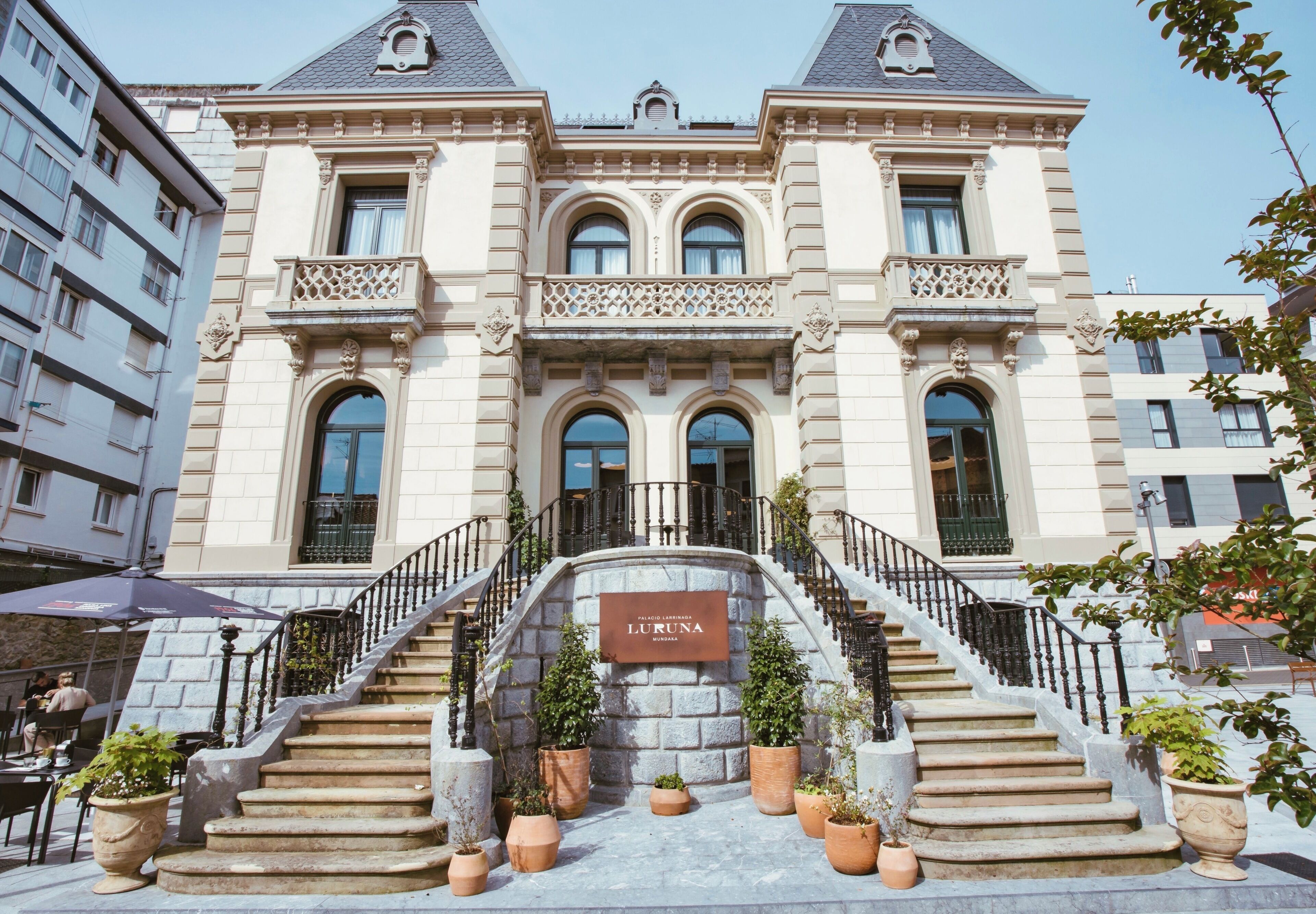 Fassade der Unterkunft