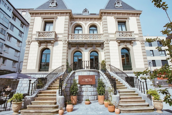 Majoituspaikan julkisivu