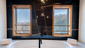 Hårføner, håndklær, såpe og sjampo