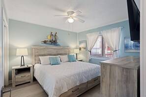 2 soverom, strykejern/-brett, internettilgang og sengetøy