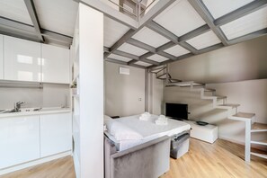 1 bedroom, iron/ironing board, Internet, bed sheets