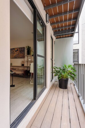 Balcony - Choapan 28 - Lux Apartments in Condesa (Mexico City)