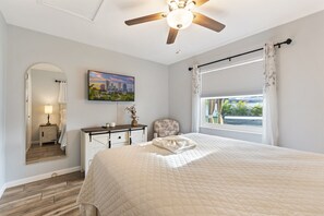 2 bedrooms, desk, iron/ironing board, free WiFi