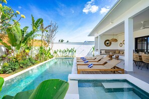 Villa Basic - flera sängar | Pool | Utomhuspool