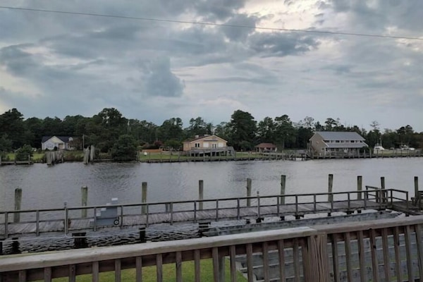 Blick von der Unterkunft