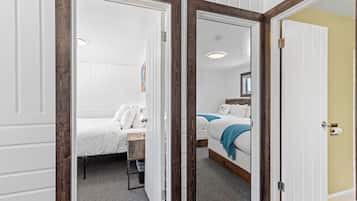 2 habitaciones, cuna de viaje, wifi y ropa de cama
