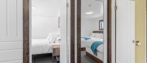 2 Schlafzimmer, Reisekinderbett, WLAN, Bettwäsche