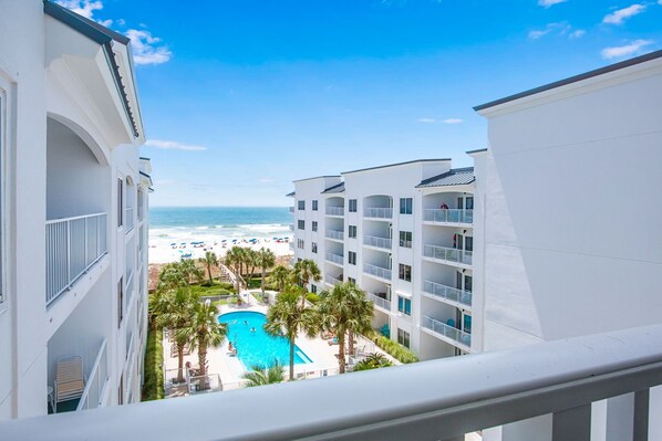 Property grounds - "Kays Coastal Getaway" | Palm Beach Resort A55 | Heated Outdoor Pool | My Beach Getaways (Orange Beach)