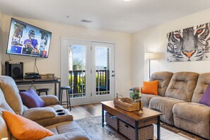 Smart TV, video games, ping pong