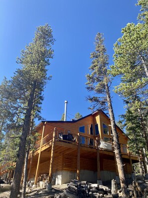 Exterior - New! Mountain Cabin w/Fireplace and Large Deck, 25 Miles to Breckenridge - Tranquility Inn (Fairplay)
