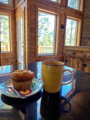 Dining - New! Mountain Cabin w/Fireplace and Large Deck, 25 Miles to Breckenridge - Tranquility Inn (Fairplay)